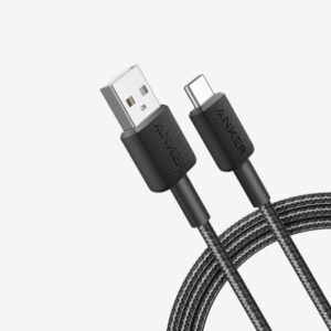 Anker 322 Usb-A To Usb-C Cable 6Ft Nylon Black A81H6H11
