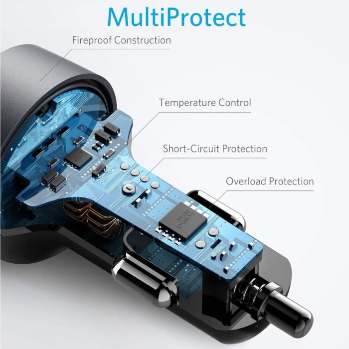 Anker USB C Car Charger PD 2 + Type C to Lghtining Cable B2726H11 - Image 5