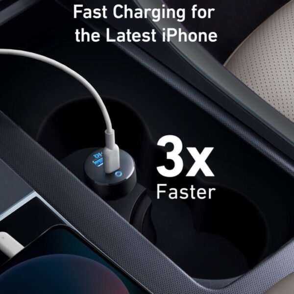 Anker PowerDrive PD＋2 Car Charger A2732HF1 Black - Image 4