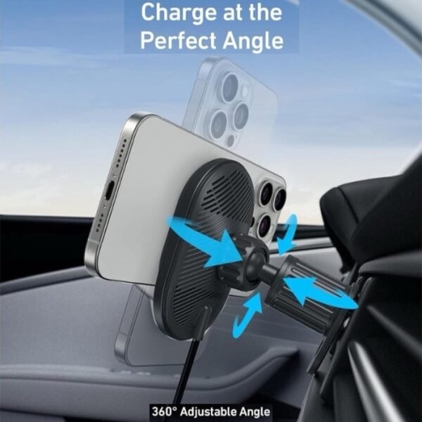 Anker MagG0 Wireless Charger With Built in Cable & Car Adapter B2932111 - Image 4