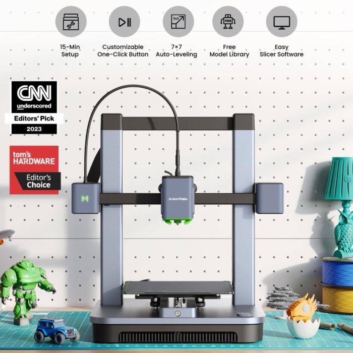 Anker Make M5C FDM 3D Printer V81103C3 Grey Green - Image 2