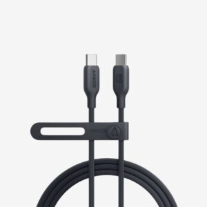 Anker 544 USB-C to USB-C Bio-Based Cable, 140 W, 3ft/0.9 m, Black, A80F1H11
