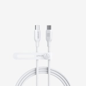 Anker 544 USB-C to USB-C Cable 140W -Bio-Based -6ft -White -A80F2H21