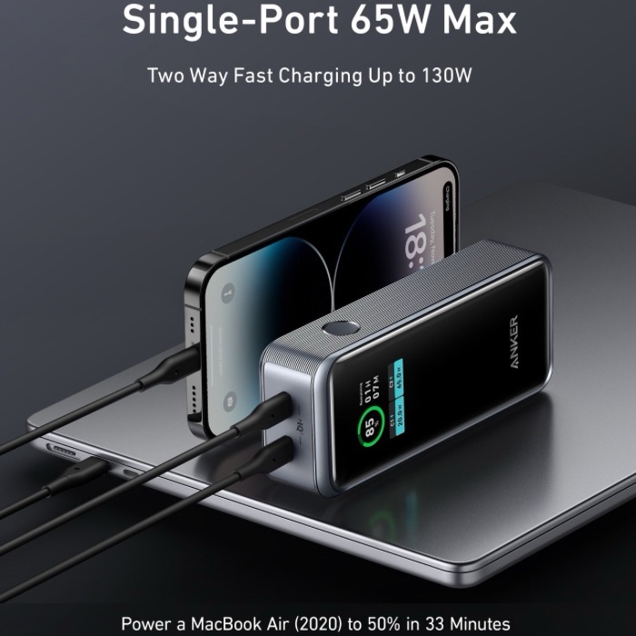 Anker Prime 12,000 mAh Power Bank 130 W -A1335011 - Image 2