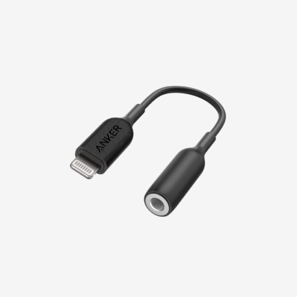 Anker Lightning Audio Jack Adapter 3.5mm A8193H11 Black