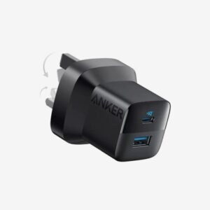 Anker 323 Charger 33W Wall Charger With USB-C to USB-C Cable B2331K11 Black
