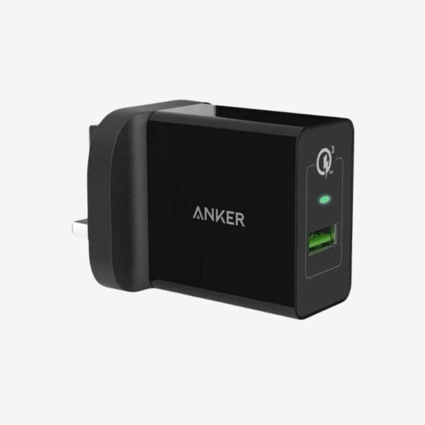 Anker A2013K18 PowerPort+ 1 with Quick Charge 3.0 Adapter Black A2013K18