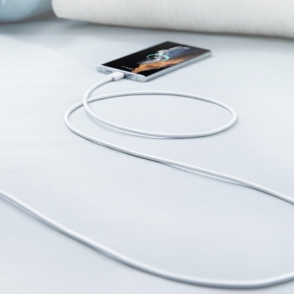Anker 322 USB-A to USB-C Braided Cable, 3ft/0.9 m, White, A81H5H21 - Image 5