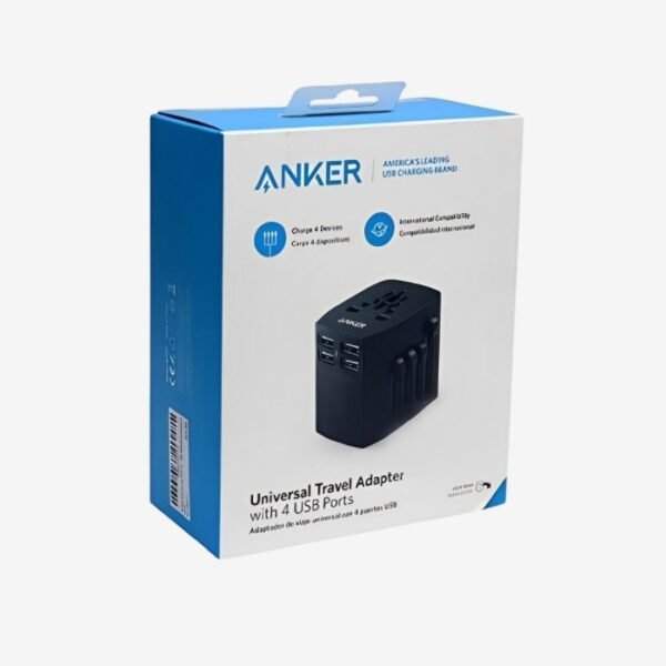 Anker Universal Travel Adapter With 4USB Ports A2730H11 - Image 4