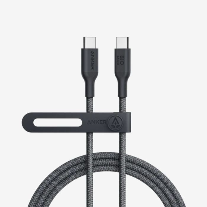 Anker 543 USB-C to USB-C 100W Bio-Nylon 0.9m/3ft Black A80F5H11