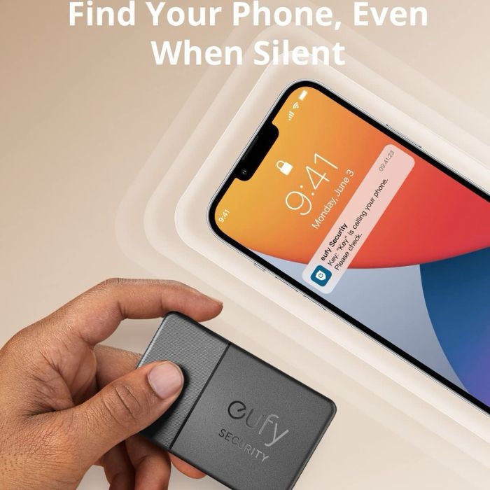 Eufy Smart Tracker Card Black T87B2011 - Image 4