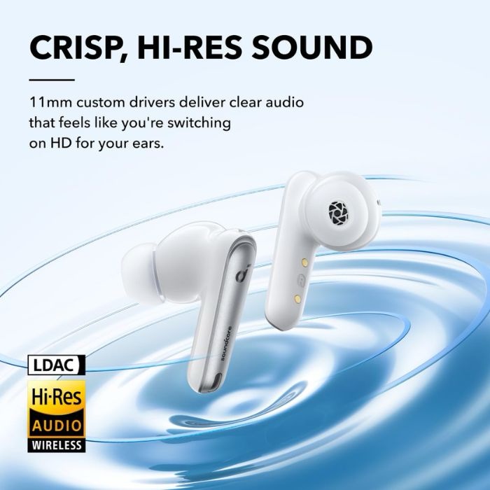 Anker SoundCore Liberty 4 In-Ear Earbuds White A3947H21 - Image 3