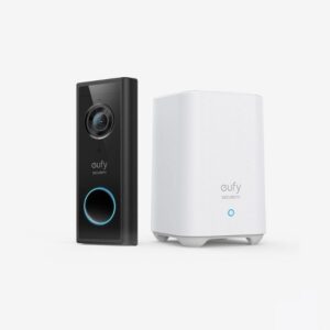 Eufy Video Doorbell 2K with homebase (Battery-Powered) E82101W4