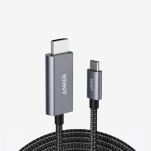 Anker 311 USB-C to HDMI 6ft Nylon Cable A8730H11 – Black