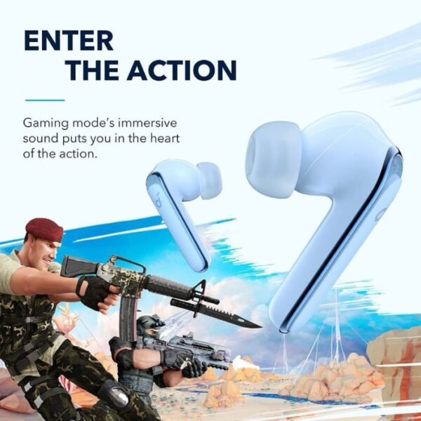 Anker Life P3 Noise Cancelling Earbuds A3939032 Blue - Image 4
