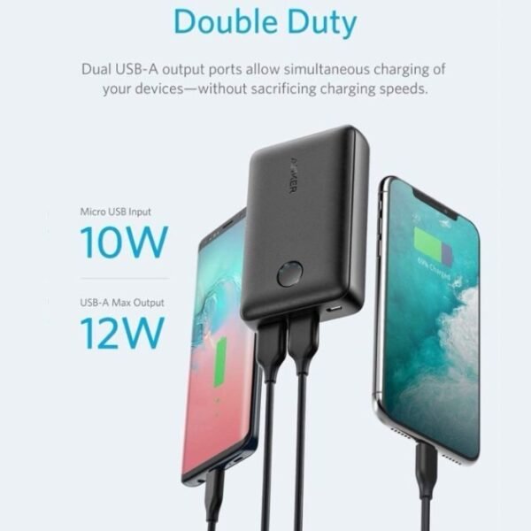 Anker PowerCore Select Power Bank 10000mAh Black A1223H11 - Image 3