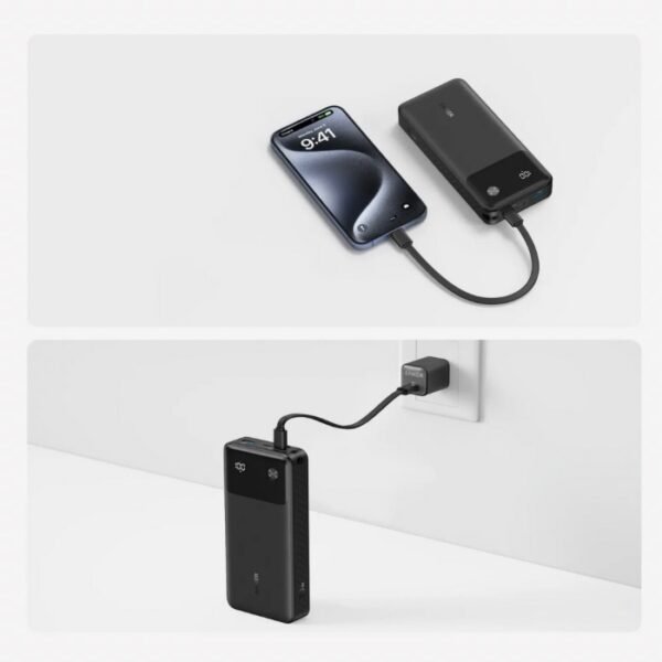 Anker 30W Smart Display Power Bank
20000 mAh A1384H11 - Image 3