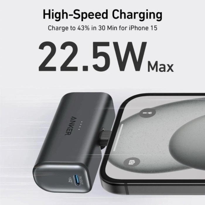 Anker Power Bank 5000mAh Black A1645H11 - Image 3