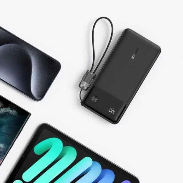 Anker Power Bank 10000mAh 22.5W Black A1257 - Image 3