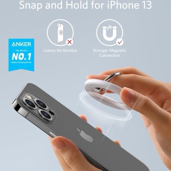 Anker MagSafe 610 Magnetic Grip A25A0H21 White - Image 2
