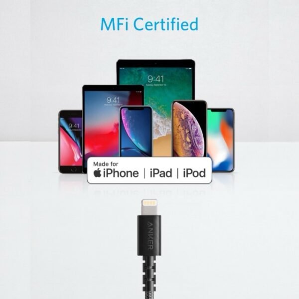 Anker PowerLine Select USB-A Cable With Lightning A8012H12 Black - Image 4