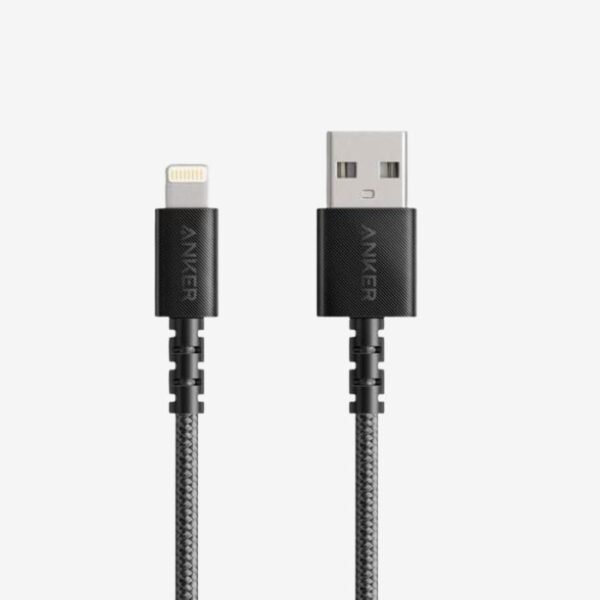 Anker PowerLine Select+ USB Cable with Lightning connector 6ft- A8013H12-Black