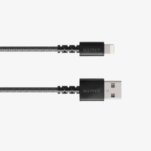 Anker PowerLine Select+ USB Cable with Lightning connector 6ft- A8013H12-Black - Image 3