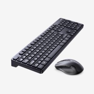 Ugreen 2.4Ghz Wireless Membrane Keyboard & Ergonomic Mouse Combo