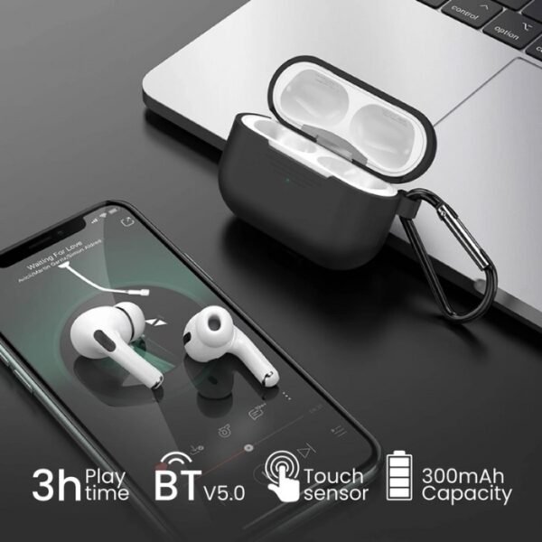 Exact Buds Pro With Black Silicone Sleeve EX-16 - Image 4