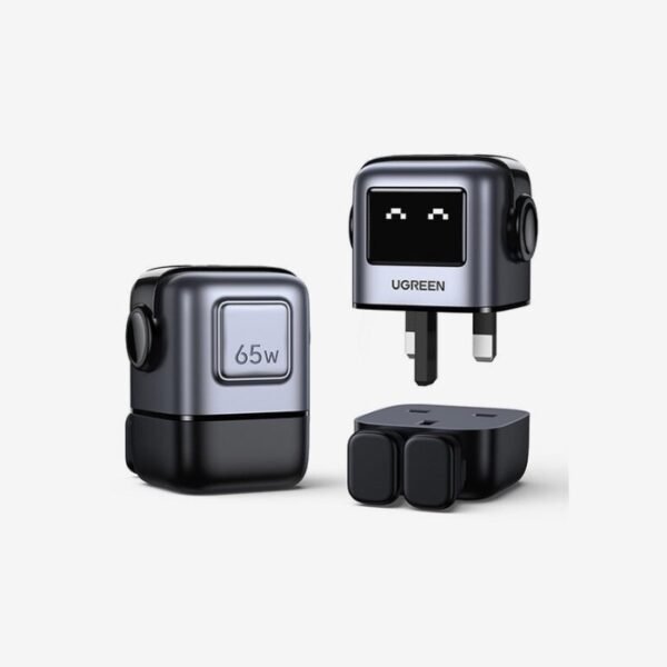 Ugreen Nexode RG 65W PD GaN Fast Charger (CD361) -Black - Image 3
