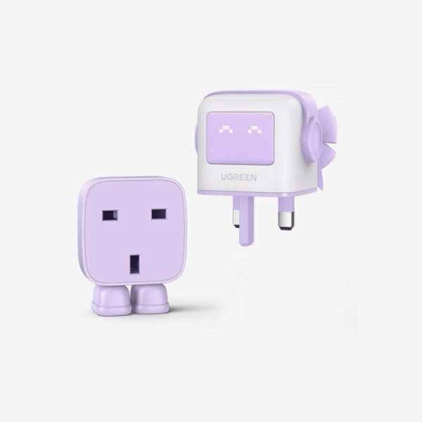 Ugreen CD361 Nexode RG (65W) PD GaN Fast Charger - Purple - Image 3