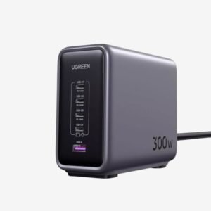 UGREEN Nexode GaN 300W 5 Ports Desktop Charging Station USB C CD333 - Black