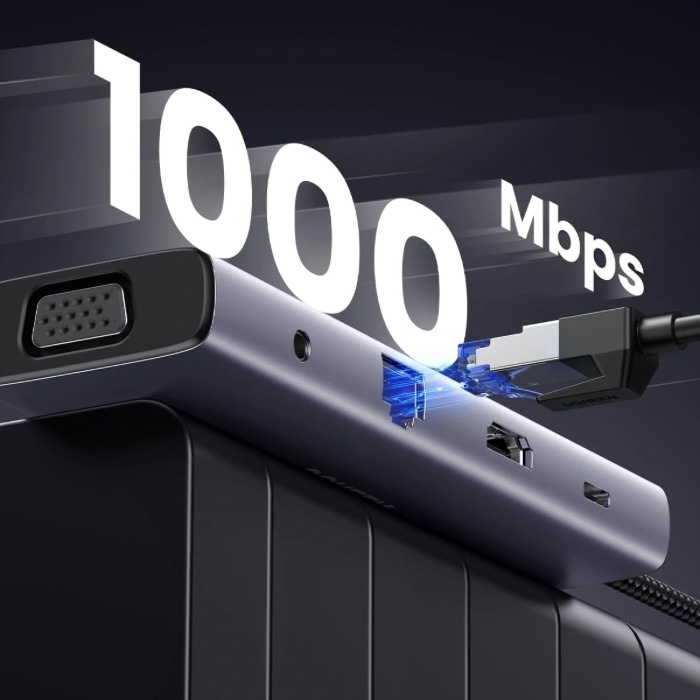 UGREEN 10-in-1 USB-C Multiport Docking Station CM498 - Image 2