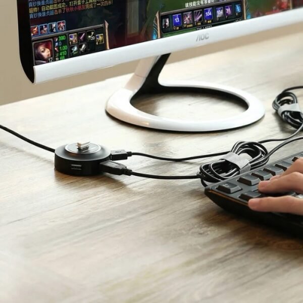 Ugreen CR106 4-Port Usb 2.0 Hub /Usb-A Spliter Cable For Windows Pc/Mac - Image 4
