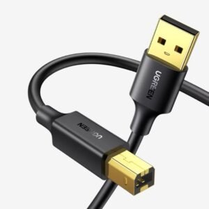 UGREEN USB 2.0 A Male to B Male Printer Cable 5m - Black