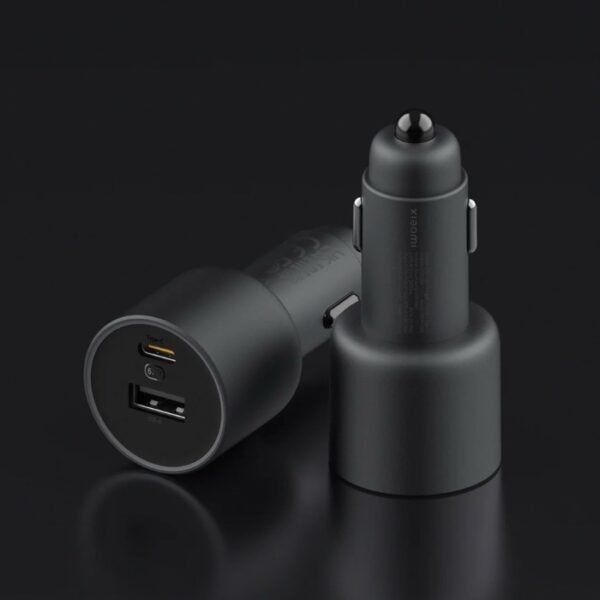 Xiaomi Car Charger USB-A + TYPE-C 67W Black - Image 5