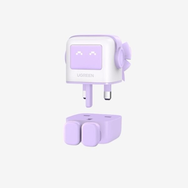 Ugreen CD361 Nexode RG (65W) PD GaN Fast Charger - Purple - Image 2