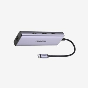 Ugreen 9-In-1 CM490 Hub USB-C 2X USB-A 3.0 USB-A 2.0 2X HDMI 4K/60Hz SD/Tf RJ45 Adapter