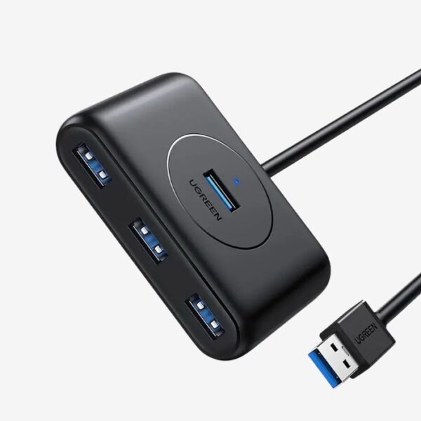 UGREEN CR113 4-in-1 USB 3.0 Data Hub with Type C Adapter