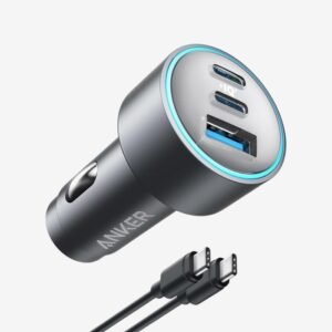 Anker 535 67W Car Charger With 2 USB-C & 1 USB-A Ports A2731HA1