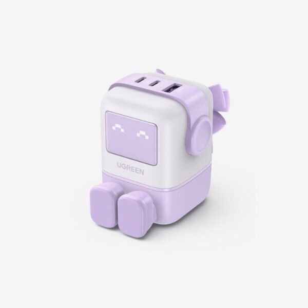 Ugreen CD361 Nexode RG (65W) PD GaN Fast Charger - Purple