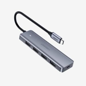 UGREEN 4-Port USB3.0 Hub with USB-C Power Supply CM219