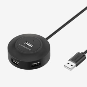 Ugreen CR106 4-Port Usb 2.0 Hub /Usb-A Spliter Cable For Windows Pc/Mac