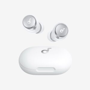 Anker Soundcore Auto Adjustable Active Noise Cancelling Wireless Earbuds, White, A3936021
