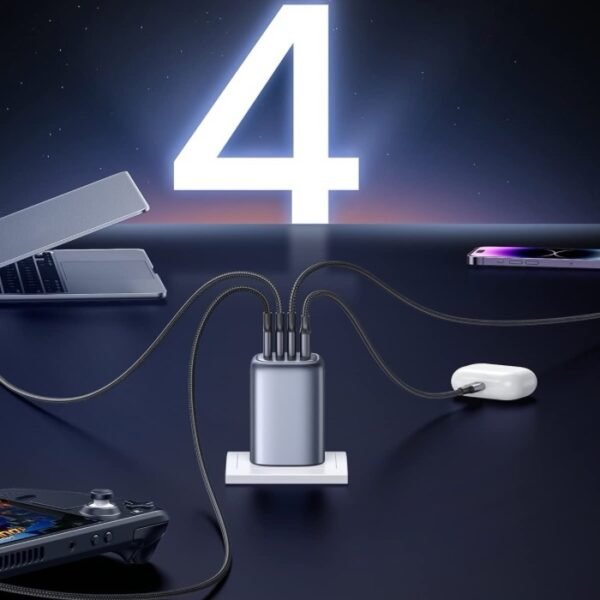 UGREEN CD226 100W 4 Port Fast Charger Black - Image 2