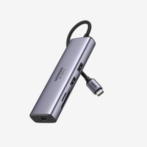 UGREEN 7-in-1 Multiport Adapter 4K 60Hz HDMI To USB-C 100W PD/SD CM512