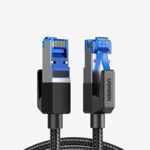 UGREEN CAT8 Shielded Round Braided Cable Modular Plugs 1m NW153