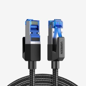 UGREEN CAT8 Shielded Round Braided Cable Modular Plugs 2m