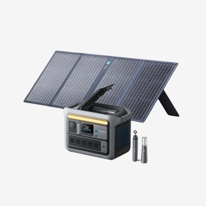 Anker SOLIX C800 Plus Portable Power Station, 1200W Solar Generator with Camping Lights A17542A1 - Image 4