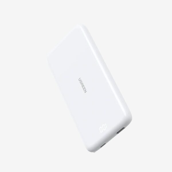 UGREEN PB200 10,000mAh Two-way Fast Charging Power Bank White - Image 2